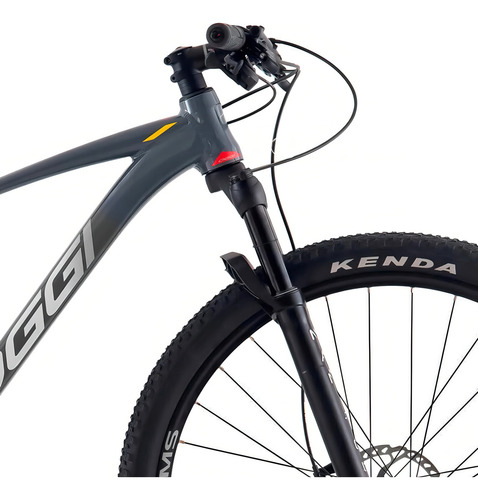 Bicicleta Mtb Nova Oggi Big Wheel 7.4 2024 Slx 12v Aro 29 Cor Graf/verm/cinza