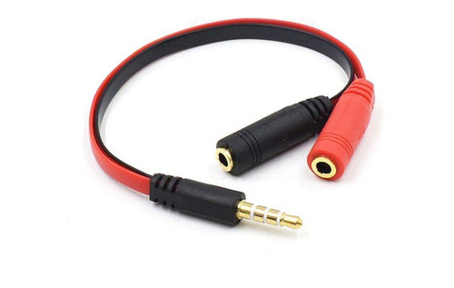 Cable Audio Divisor Triestereo 1 Macho Trss A 2 Hembras Trs