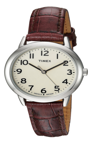 Timex - Reloj De Pulsera Para Mujer Con Correa De Piel, Easy