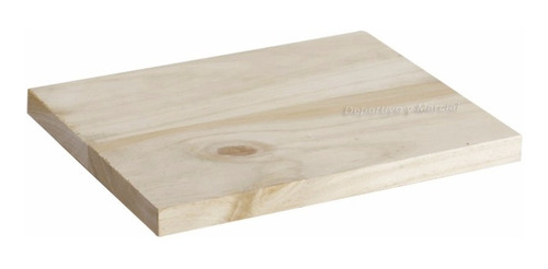 Imagen 3 de 7 de Tabla Para Rotura Madera 3/4 30 X 30 Pino Chileno Taekwondo