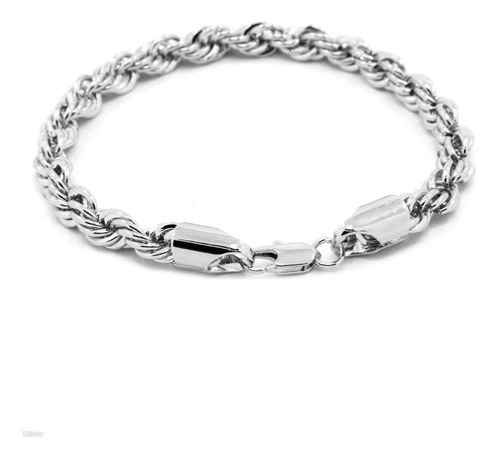 Conjunto Cordão Baiano E Pulseira Aço Inox 56 Cm Ref:309 P22