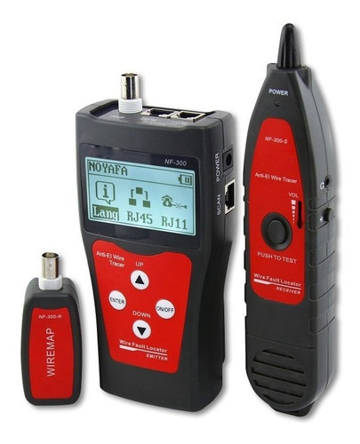 Tester Probador Cable Rj45 Bnc Coaxil Telefonia