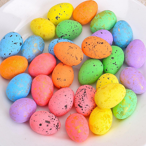 Adornos Decorativos De Huevos De Pascua, Negro Moteal