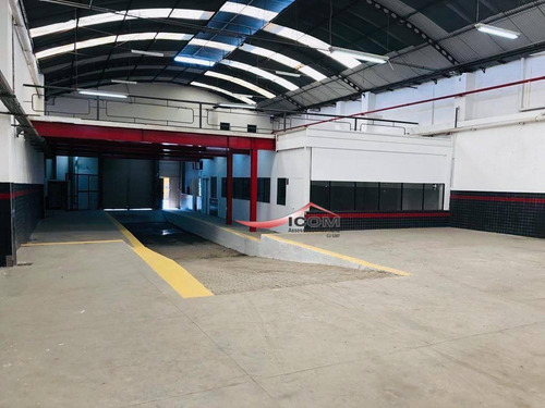 Galpão Para Alugar, 1500 M² Por R$ 20.000,00/mês - Santo Cristo - Rio De Janeiro/rj - Ga0021