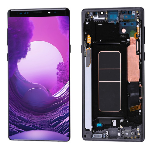 Pantalla Con Marco Compatible Con  Samsung Note 9