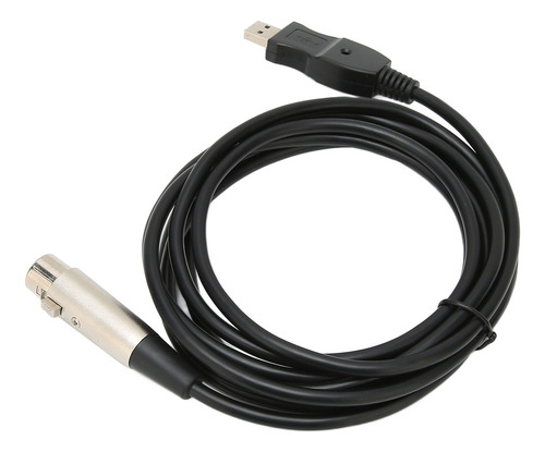 Cable Convertidor Mic Link Para Micrófono Usb A Xlr Hembra Y