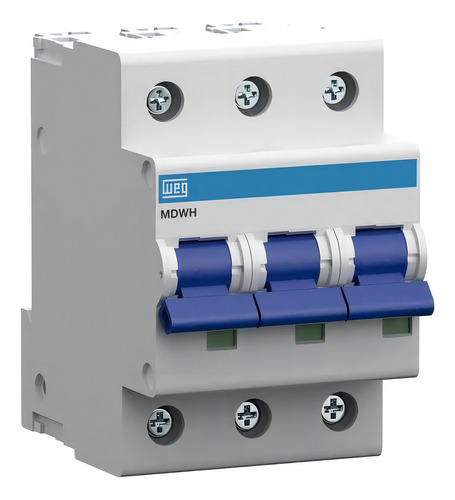 Disjuntor Weg Mdwh-c50-3 50a 3p 10ka Curva C