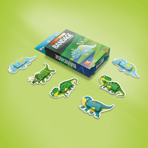Bioswiss Vendajes, Vendaje Autoadhesivo En Forma De Dinosaur