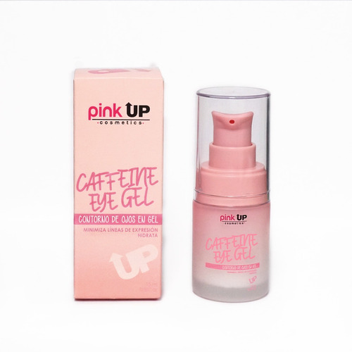 Tratamiento En Gel Para Contorno De Ojos Pink Up Con Cafeina Tipo De Piel Todo Tipo De Piel
