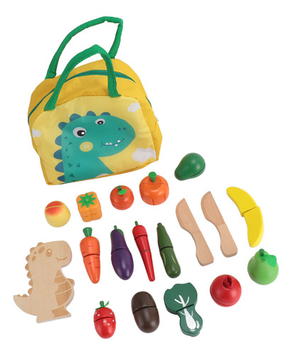 Set De Corte De Alimentos Para Niños, Frutas Y Verduras, Jug