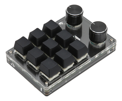 Teclado Mecánico Programable Para Juegos, 9 Teclas, 2 Botone