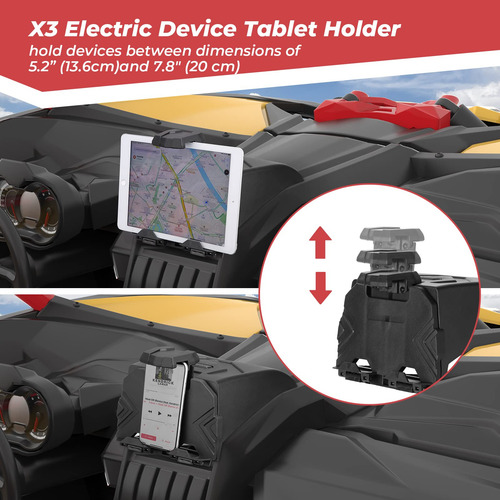 Soporte Para Tableta Y Caja De Almacenamiento Kemimoto X3 Ca
