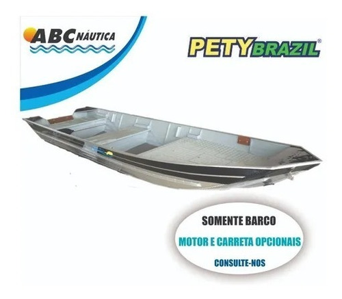 Imagem 13 de 15 de Barco Pety Goiânia 600sl ''semi Chato''
