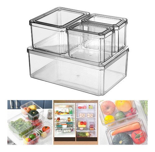 T Caja De Almacenamiento Del Refrigerador Del Conjunto B