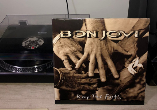Bon Jovi Keep The Faith Vinilo Doble Importado 