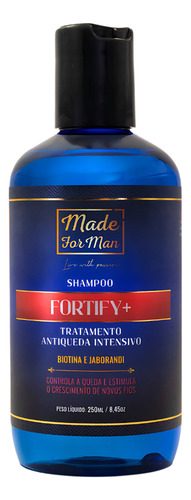 Shampoo Fortify Antiqueda 250ml - Made For Man