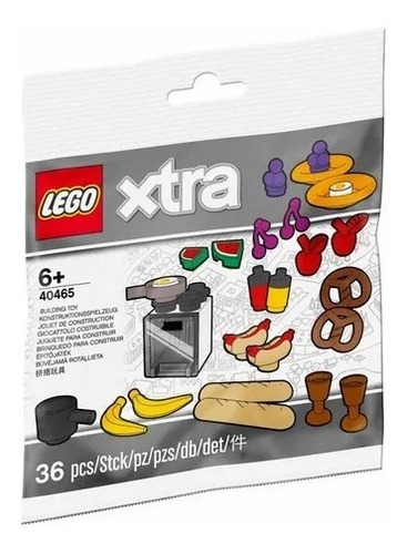 Imagen 1 de 3 de Lego Accesorios De Comida Xtra 40465