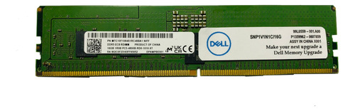 R12 Memoria Ram 16gb Pc5 Snp1v1n1c Dell R6615 R6625 R660xs