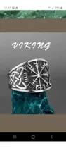Comprar Anillo Vikingo Vegvisir Acero Quirurgico L 316