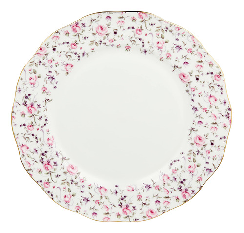 Royal Albert Plato Llano De Confeti Rosa, 10.5 