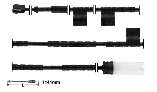 Imagen 3 de 5 de Sensor Balatas Traseras Mini Cooper R56 07-13 1141mm Cable
