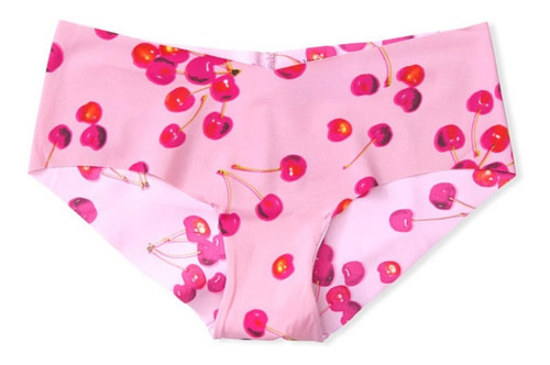 Victoria's Secret Cachetero Seamless Lila De Cerezas Orgnl
