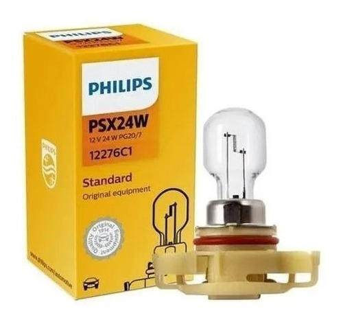 Par Lâmpada Milha Psx24w 206/207/c-3 Original Philips 55w