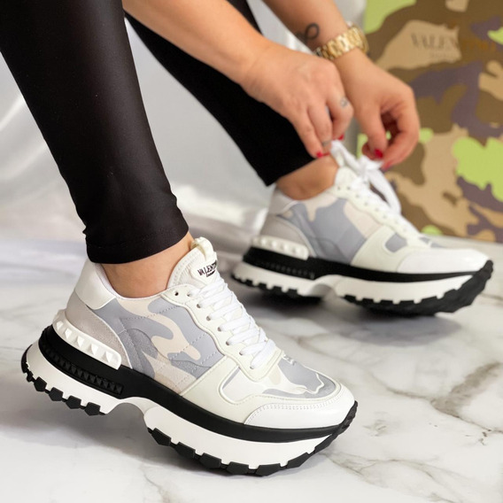 tenis valentino garavani mujer
