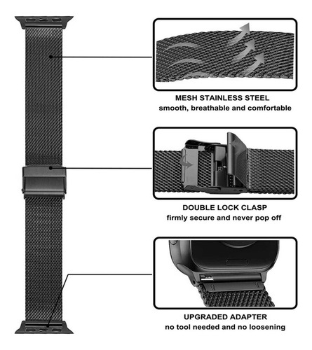 Funda Correa + Tpu Parachoques P Para Apple Watch Ultra De 4
