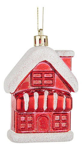 R Christmas Snow House - Colgante Con Forma De Casa De Nieve