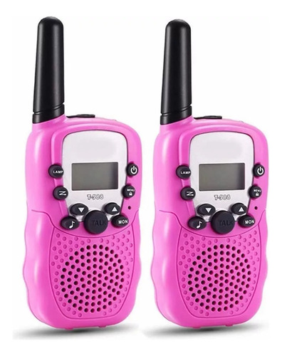 P Set De 2 Radios Walkie Talkie Para Niños Con Un Alcance