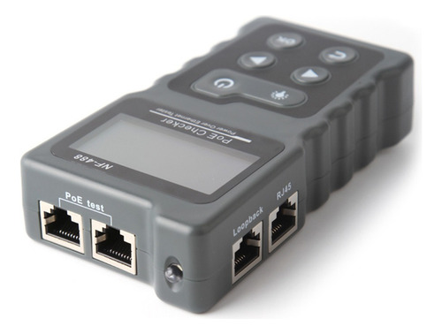 Probador De Cable De Red Lcd Multifuncional Poe Checker En