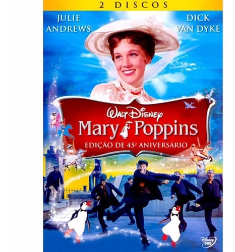 Dvd Duplo Mary Poppins - Ed 45 Anos - Disney Orig Lacrado