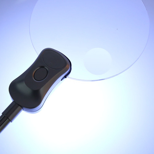 Pinza Para Lámpara De Lectura, Lupa, Luz Led, Cuello De Cisn