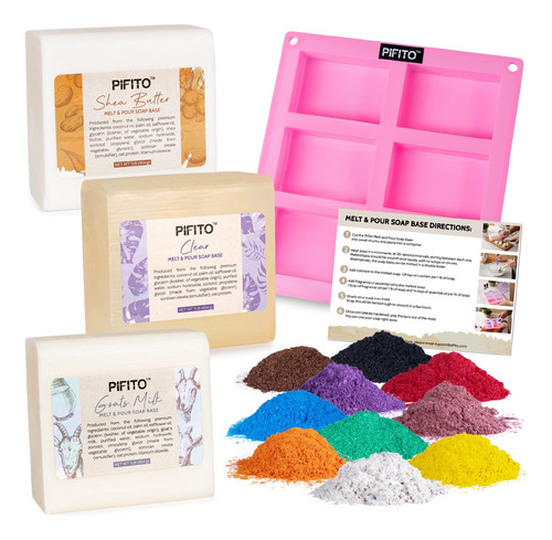 Kit Fabricacion De Jabon Kit Para Hacer Jabón Pifito Sumin