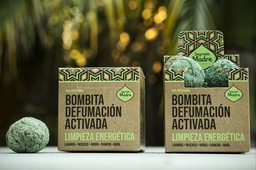 Imagen 6 de 6 de Pack Bombitas Defumacion Sagrada Madre X 3 Cajas De 8