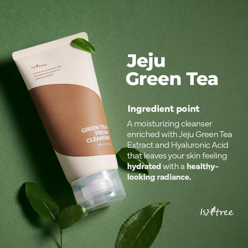 Limpiador Isntree Green Tea Fresh Con 120 Ml Para Piel Grasa