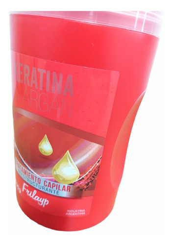 Imagen 3 de 7 de Baño De Crema Keratina Argan 1k