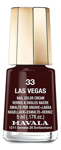 Esmalte De Uñas Mavala Mini La Vegas 33