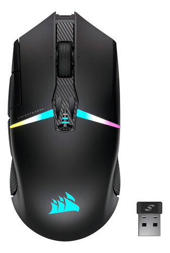 Mouse Corsair Nightsabre Wireless Rgb Color Black
