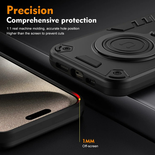 Funda Para Xiaomi Poco F6 M6 X6 Pro C65 C61 Soporte Guerrero