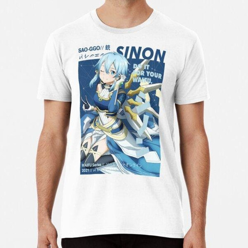 Remera Sword Art Online - Waifu Sinon Algodon Premium