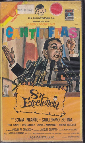 Vhs | Cantinflas Su Excelencia