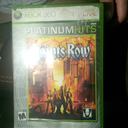 Xbox 360 Vidiojuego Saints Row