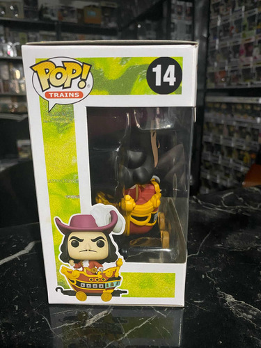 Funko Pop Captain Hook In Cart Villains Nuevo Exclusivo