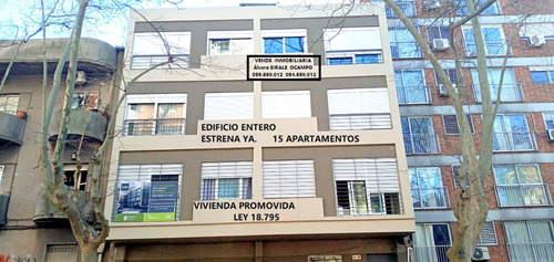 Zona  A N V  Edificio En Block Entero 15 Apartamentos 