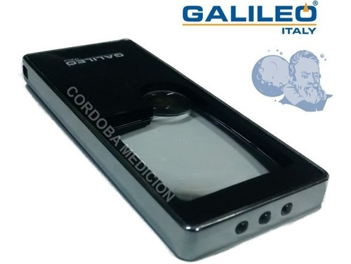 Lupa Bifocal 3x10x Luz Detector Billetes Linterna Galileo