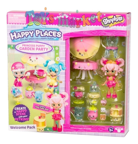 Happy Places Shopkins Pony Establo Dormitorio Muebles Jardin