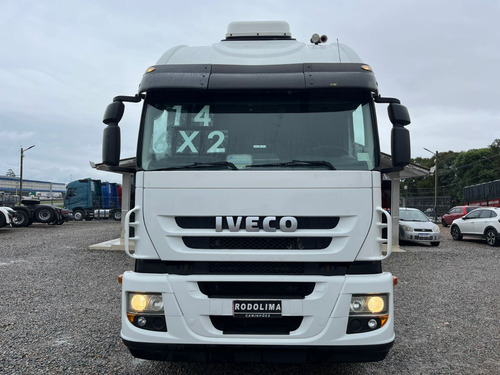 Iveco Stralis 400 Branco Tração 6x2 Ano 2014 Trucado Hi Way