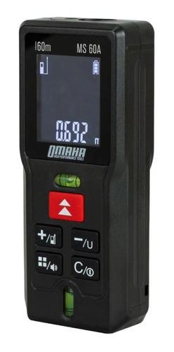 Imagen 2 de 7 de Medidor De Distancia Laser 60 Metros Omaha Ms-60a
